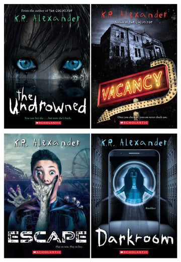 KR Alexander 4 Books Collection: The Undrowned, Vacancy, Escape, Darkroom
