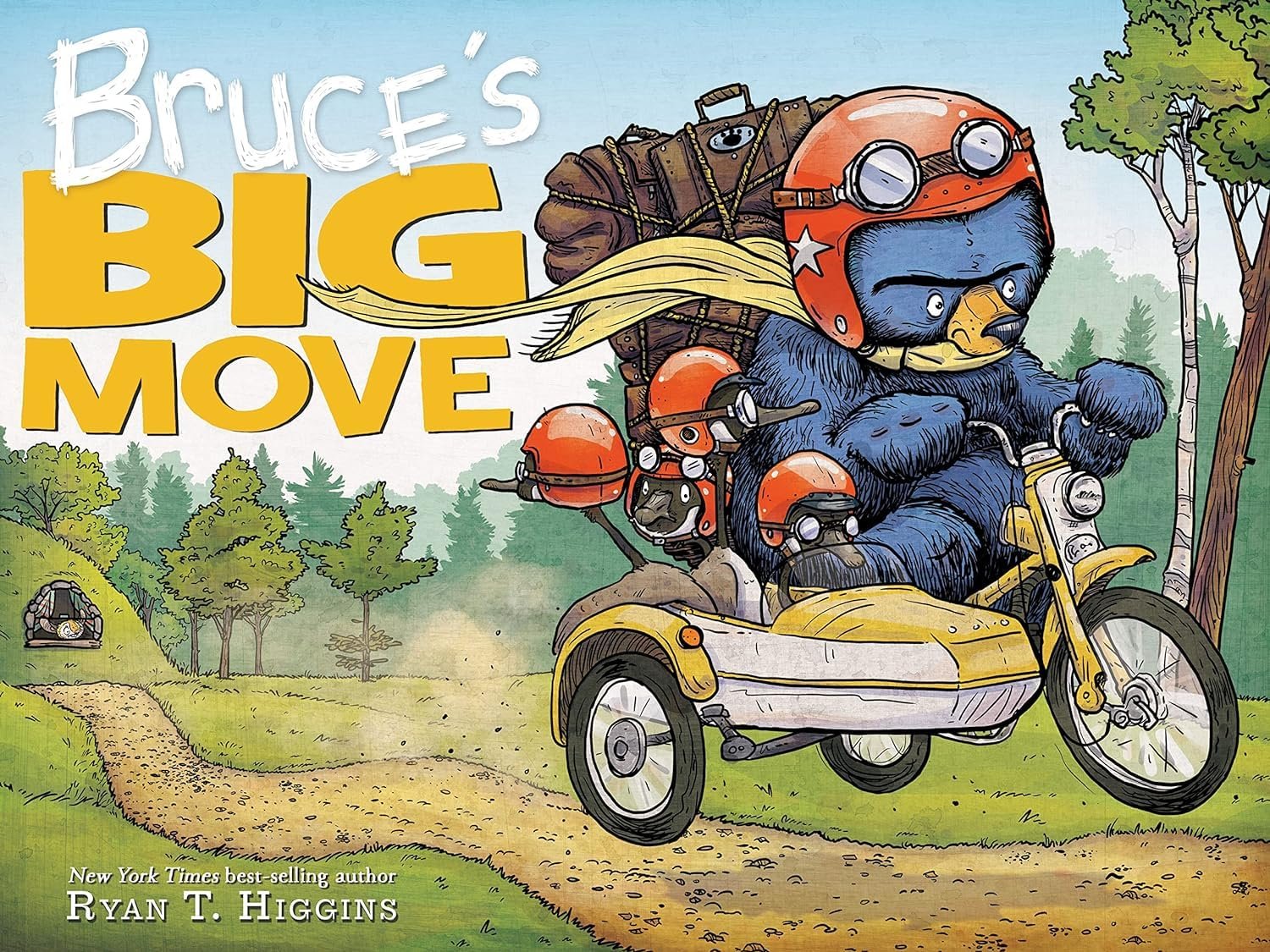 Mother Bruce Series 4 Books Collection - Mother Bruce, Hotel Bruce, Santa Bruce, Bruce's Big Move (Hardcover Edition)
