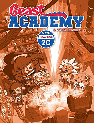 Art of Problem Solving: Beast Academy Grade 2 Complete Books Set (8 Books) - Math Guide 2A, 2B, 2C, 2D & Math Practice 2A, 2B, 2C, 2D