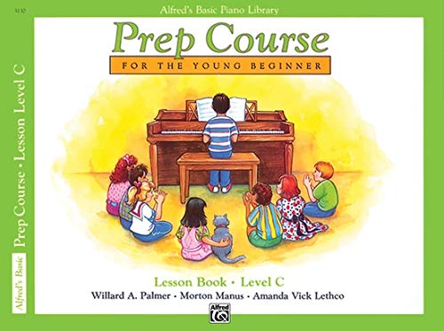 Alfred's Basic Piano Prep Course Level C Set (4 Books) - Lesson Book C, Theory Book C, Technic Book C, Notespeller Book C