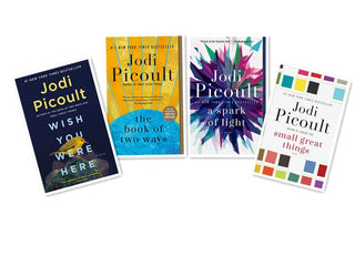 Jodi Picoult Best Selling 4 Books Set - Wish You Were Here; The Book of Two Ways; A Spark of Light; Small Great Things (Paperback)