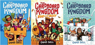 The Cardboard Kingdom Series 3 Books Set (A Graphic Novel) - The Cardboard Kingdom; Roar of the Beast; Snow and Sorcery;