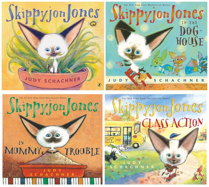 Skippyjon Jones Series 4 Books Set (Paperback Edition)