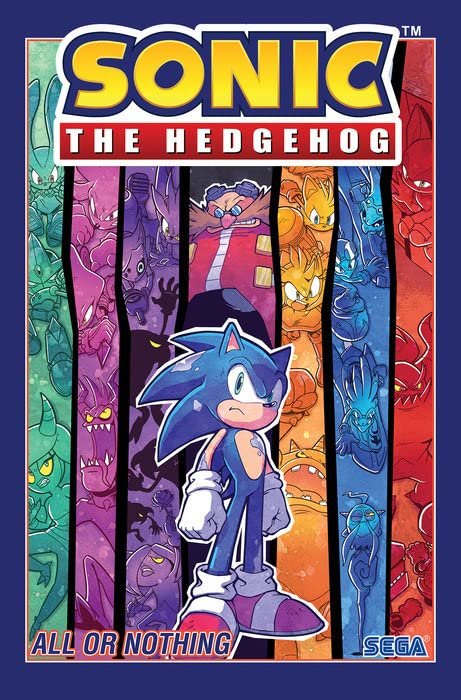 Sonic The Hedgehog Series Collection II 4 Books Set (Vol. 5 - Vol. 8)