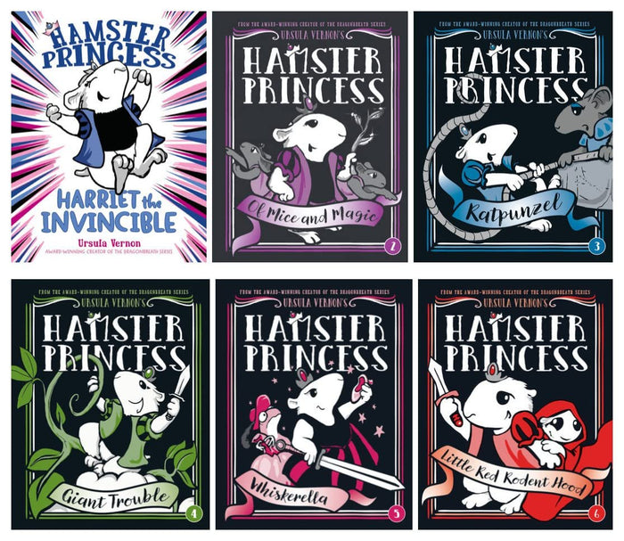 Hamster Princess Series 6 Books Set