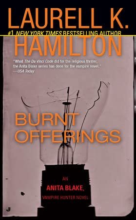 Anita Blake Vampire Hunter Series 4 Books Set (#5 - #8): Bloody Bones; The Killing Dance; Burnt Offerings; Blue Moon (Mass Market Paperback)