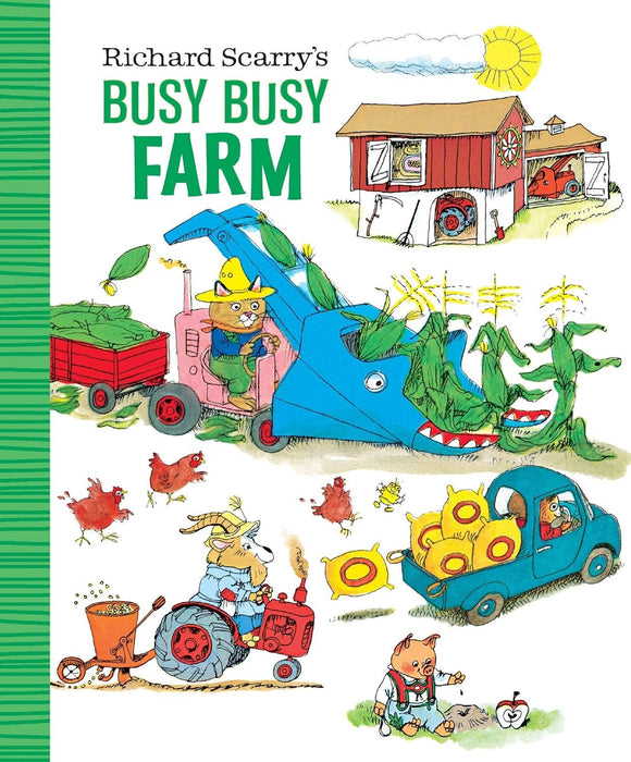 Richard Scarry’s BUSY BUSY Board Books Series 5 Books Set