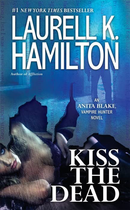 Anita Blake Vampire Hunter Series 4 Books Set (#21 - #24): Affliction, Kiss the Dead, Jason, Dead Ice