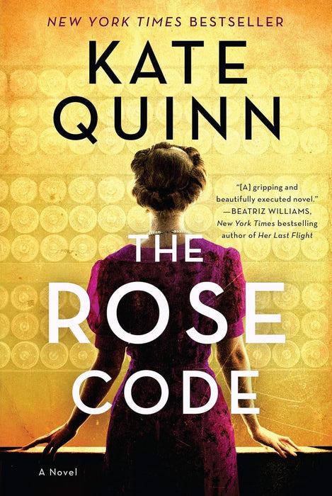 Kate Quinn Bestselling 4 Books Collection - The Rose Code, The Alice Network, The Diamond Eye, The Huntress (Paperback)