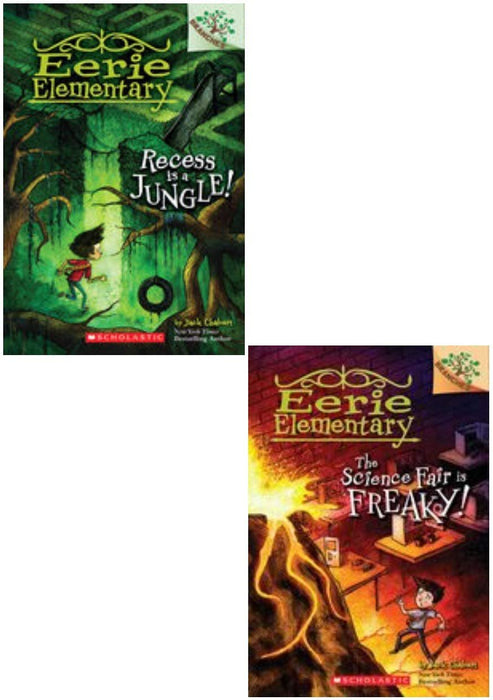 Eerie Elementary Series Set of 1 - 10 Humor Combined with Adventure for Reluctant Reader Appeal