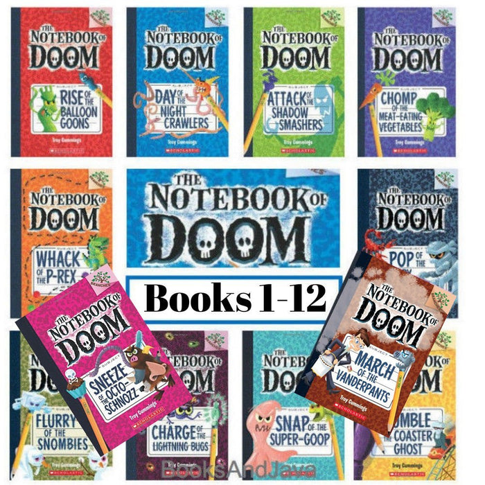 Notebook of Doom Collection Set ( 1 - 12 )