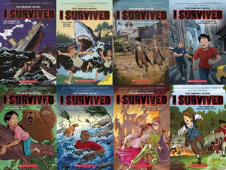 I Survived Series Graphic Novels 8 Books Collection