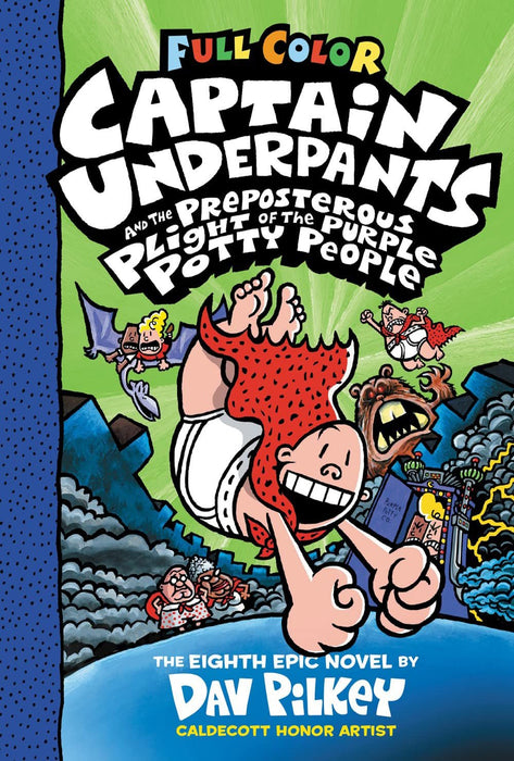 Captain Underpants Books 1-12 Complete FULL COLOR Collection (Hardcover)