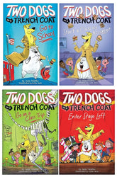 Two Dogs in a Trench Coat Series 4 Books Set (Hardcover)