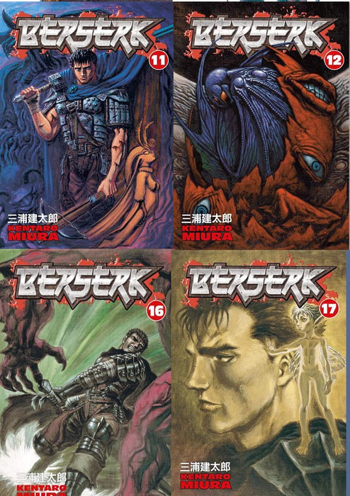 Berserk Volume 1-20 Collection 20 Books Set by Kentaro Miura