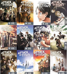 ATTACK ON TITAN BOOK SET #'s 13-24