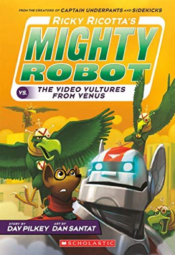 NEW ! Ricky Ricotta's Mighty Robot Books 1-9 Complete Series