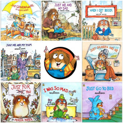 8 Favorite Little Critter Books Just for You: Just for You/Just Me and My Dad/I Was So Mad/Just Grandma and Me/When I Get Bigger/Just Go to Bed/Me T