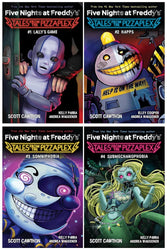 Five Nights At Freddy's: Tales from the Pizzaplex Series 4 Books Set: Book #1 - Book #4 (An AFK Book)