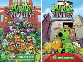 Plants vs Zombies Books Set, Volume 1-14