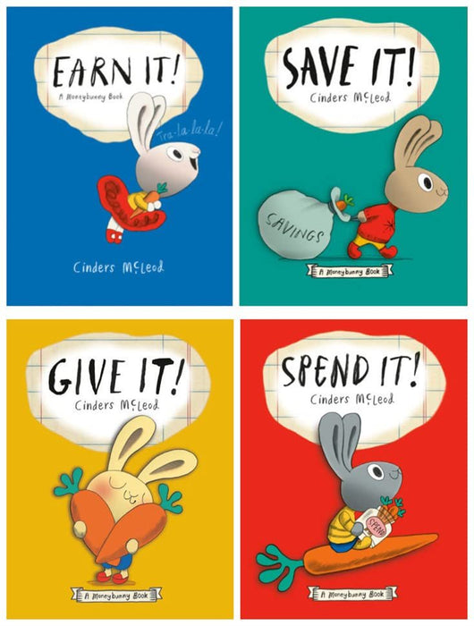 A Moneybunny Book Series 4 Books Set