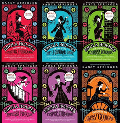 An Enola Holmes Mystery Series 6 Books Set By Nancy Springer (Paperback)