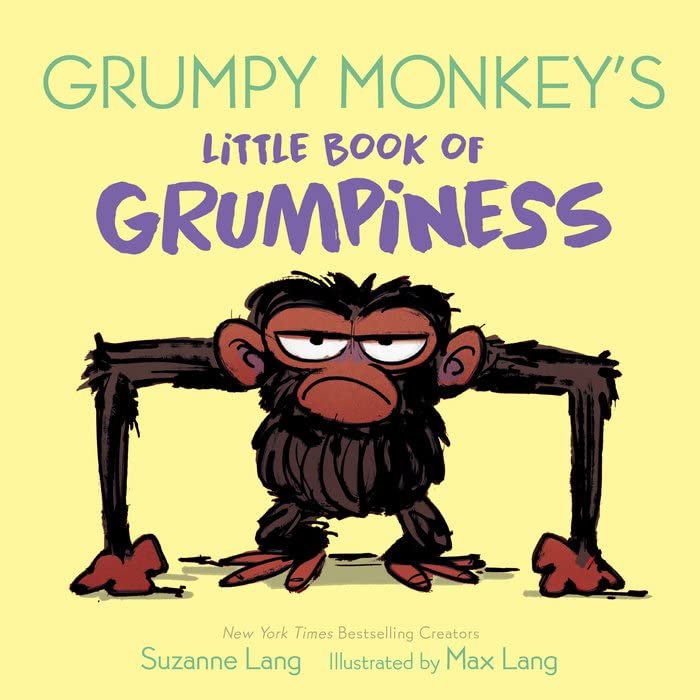 NEW! Grumpy Monkey Series 4 Books Collection (Board book)