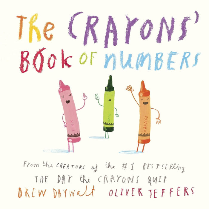 The Day The Crayons Quit 3 Board Books Set - The Crayons' Book of Colors; The Crayons' Book of Numbers; The Crayons' Book of Feelings