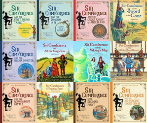 Sir Cumference Series 12 Books Set (Book #1 - Book #12)