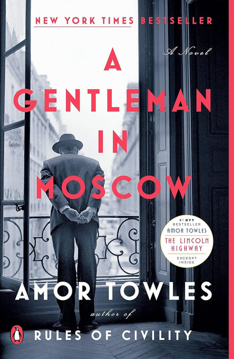 3 Novels Collection Set By Amor Towles - Rules of Civility, A Gentleman in Moscow, The Lincoln Highway