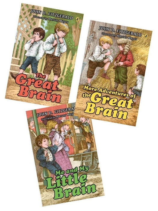 Great Brain Series, Volumes 1 , 2, & 3: The Great Brain / More Adventures of the Great Brain / Me and My Little Brain