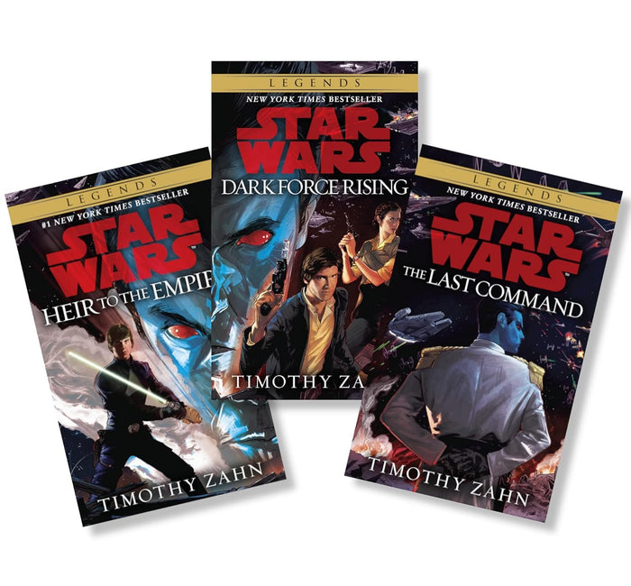 1. Heir to the Empire – 2. Dark Force Rising – 3. The Last Command (Star Wars Thrawn Trilogy)