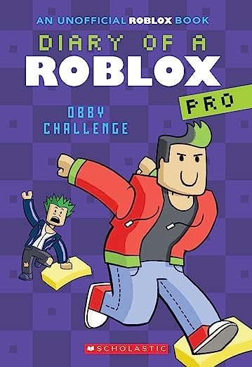 Diary of a Roblox Pro Series 4 Books Set - Monster Escape; Dragon Pet; Obby Challenge; Lava Chase