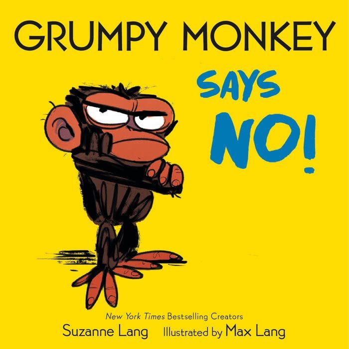 NEW! Grumpy Monkey Series 4 Books Collection (Board book)