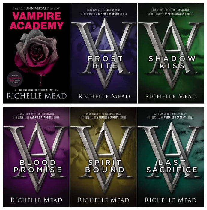 Vampire Academy Series 6 Books Set By Richelle Mead