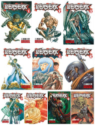 Berserk Series 10 Books Set (Volume 1-10)