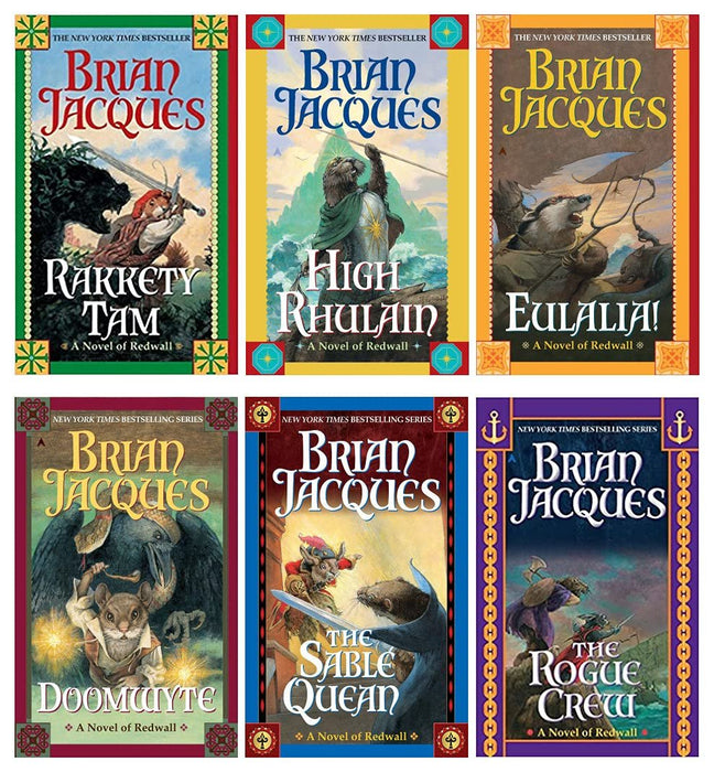 NEW SET! Brian Jacques Redwall Series SET III (Book 17-22)