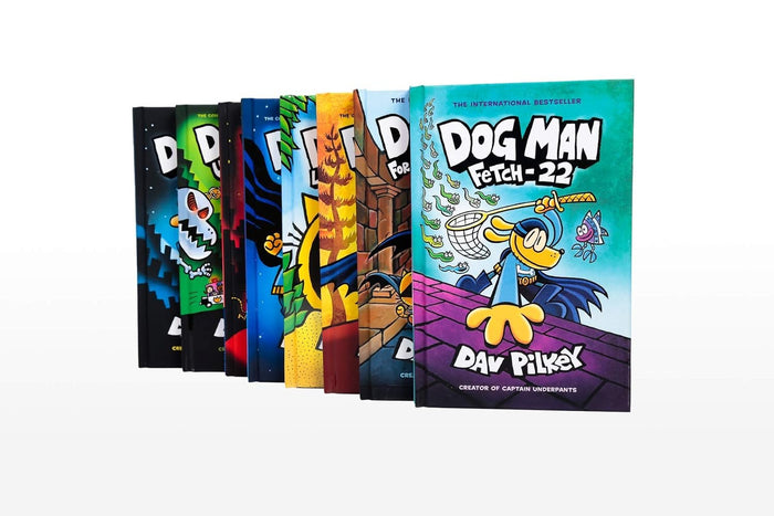 Dog Man Books Series 1-8