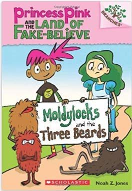 Princess Pink and the Land of Fake-Believe 4 book set