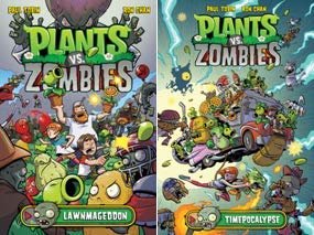 Plants vs Zombies Books Set, Volume 1-14