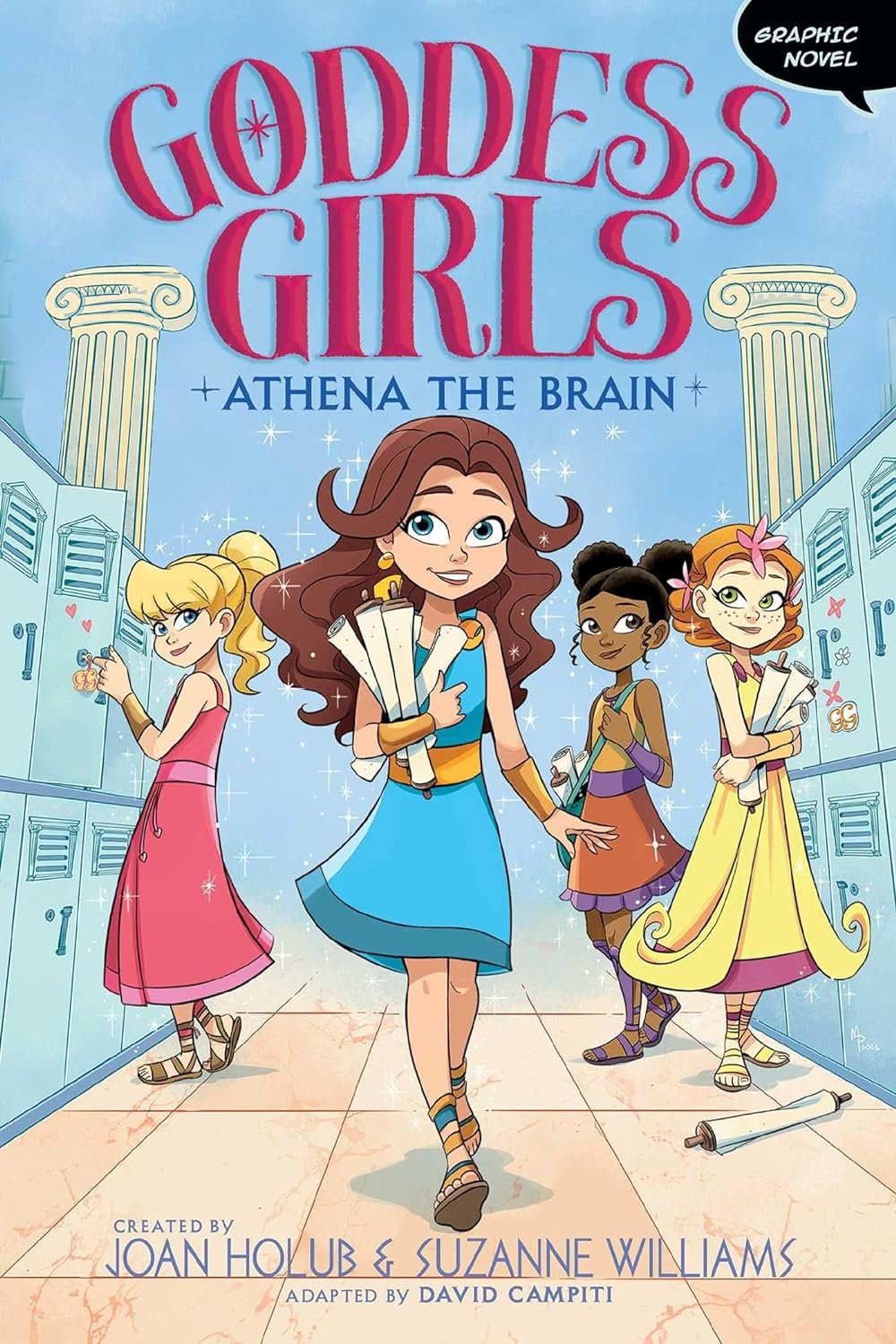 Goddess Girls Series 4 Books Set (Graphic Novel)