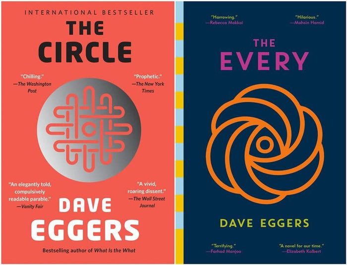 The Circle 2 Books Set By Dave Eggers - The Circle & The Every