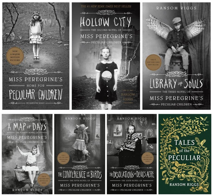 Complete 7 books of Miss Peregrine's Peculiar Children, plus Tales of the Peculiar (Hardcover Edition)