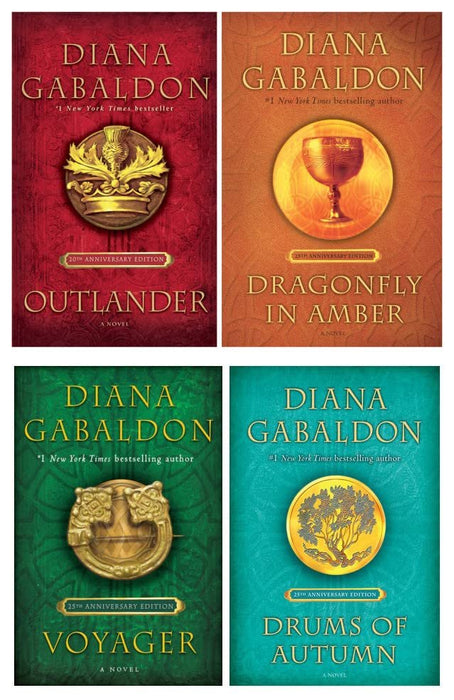 NEW! Outlander Anniversary Edition Series 4 Books Set (Hardcover)