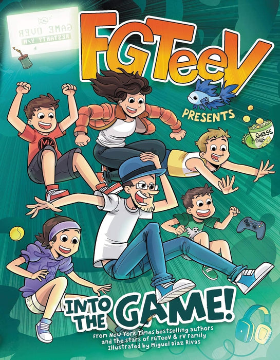 FGTeeV 3 Books Collection Set (FGTeeV Saves the World!, FGTeeV: Game Break!, FGTeeV Presents: Into the Game!)