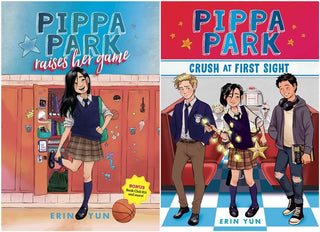 Pippa Park Series 2 Books Set - Pippa Park Raises Her Game; Pippa Park Crush at First Sight