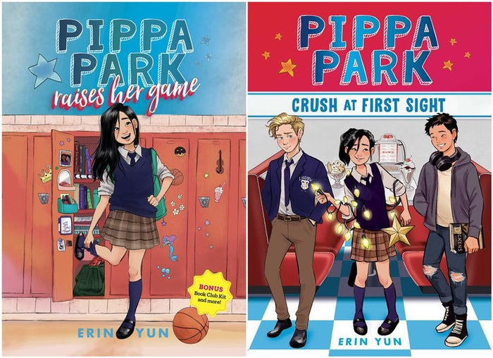 Pippa Park Series 2 Books Set - Pippa Park Raises Her Game; Pippa Park Crush at First Sight