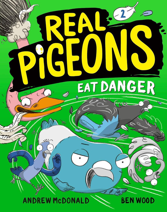 NEW! Real Pigeons Series 5 Books Hardcover Set