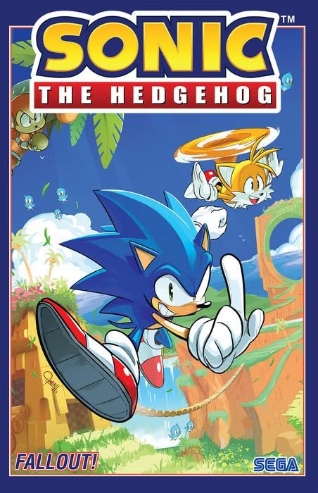 Sonic The Hedgehog Series 8 Books Set (Vol. 1 - Vol. 8)