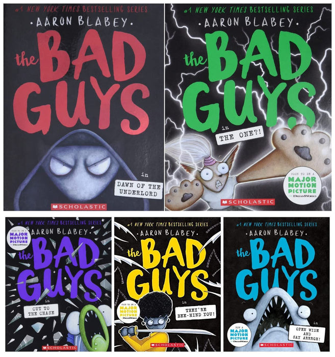 NEW SET! The Bad Guys Series 5 Books Set (Book #11 - Book #15)